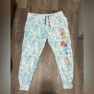 SpongeBob sweatpants, never worn, very good condition
